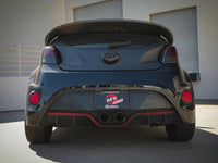 aFe Takeda 2-1/2in to 3in SS-304 Cat-Back Exhaust w/ C/F Tips 13-17 Hyundai Veloster L4-1.6L