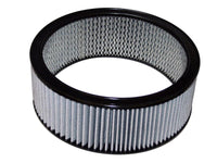 aFe MagnumFLOW Air Filters Round Racing P5R A/F Chrome Assy 14x6: Blk/Blue E/M