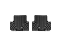 WeatherTech 08-12 Honda Accord Rear Rubber Mats - Black