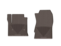 WeatherTech 23-26 BMW X1 28i 1st Row Front All-Weather Floor Mats - Cocoa