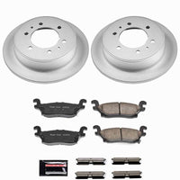 Power Stop 06-10 Hummer H3 Rear Z23 Coated Brake Kit