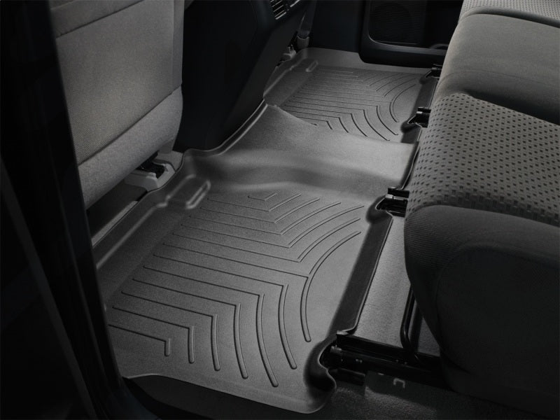 WeatherTech 07-13 Toyota Tundra CrewMax Rear FloorLiner - Black
