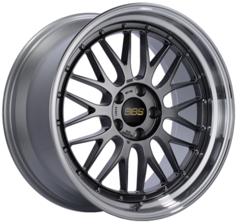 BBS LM 20x9.5 5x114.3 ET30 Diamond Black Wheel 82mm PFS required