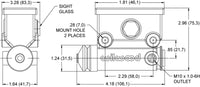 Wilwood Side Mount ATV M/C 19mm Bore R/H