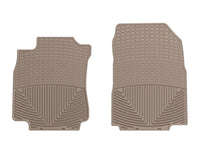 WeatherTech 07-11 Nissan Versa Front Rubber Mats - Tan