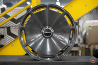 Vossen GEN-06 24x10 / 5x120 / ET13 / 72.56 / Floating Cap- Dark Smoke Wheel - (Ghost II - Front)