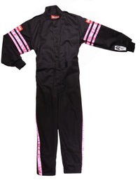 RaceQuip Pink Trim SFI-1 JR. Suit - Kids Large