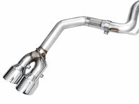 AWE 2024 Ford Mustang Dark Horse S650 RWD Track Edition Cat-Back Exhaust w/ Quad Chrome Silver Tips
