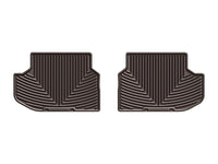 WeatherTech 2014-2016 BMW 5-Series Rear Rubber Mats - Cocoa
