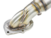 aFe POWER 14-18 Chevrolet Corvette C7 & Z06 Twisted Steel 3in 304 Stainless Steel Mid Pipe w/ Cat