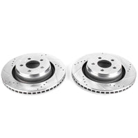 Power Stop 09-11 Dodge Nitro Front Evolution Drilled & Slotted Rotors - Pair