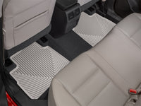 WeatherTech 21+ Nissan Rogue Rear Rubber Mats (Grey)