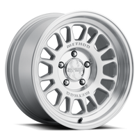 Method MR318 17x8.5 / 5x5 BP / 0mm Offset / 71.50 CB Machined-Clear Coat