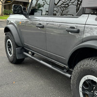 Go Rhino 21-26 Ford Bronco (4dr) 4000 Series Side Steps - Cab Length - Tex. Blk