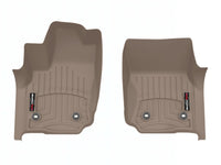 WeatherTech 25-26 Toyota 4Runner 1st Row Front FloorLiner - Tan