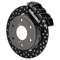 Wilwood 2024 Can Am Maverick Front Brake Kit 11.60in Drilled - Black