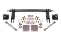 BMR 79-04 Ford Mustang 1.375in Rear Weld-on Anti-roll Bar Kit Hollow - Black Hammertone