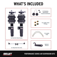 Air Lift Performance 15-20 Audi A3 / 15-24 Volkswagen GTI Air Suspension Front Kit