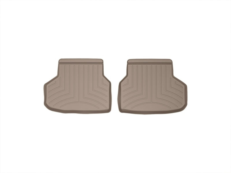 WeatherTech 13+ BMW 7-Series Rear FloorLiner - Tan