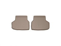 WeatherTech 13+ BMW 7-Series Rear FloorLiner - Tan