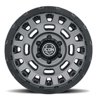 ICON Hammer Pro 17x8.5 / 6x5.5 / 0mm / 4.75in BS - Charcoal