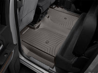 WeatherTech 2019+ Chevrolet Silverado 1500 Crew Cab (1st Row Bench Seats) Rear FloorLiner - Cocoa