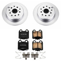 Power Stop 98-05 Lexus GS300 Rear Z17 Evolution Geomet Coated Brake Kit