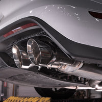 Stainless Works 2020 Ford GT500 Redline Catback X-Pipe Exhaust Factory Connect - Polished Tips