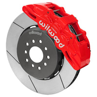 Wilwood Ford Mustang II Ford SX6R Front Brake Kit w/ 15.00in Slotted Rotor - Red