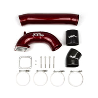 Wehrli 98.5-02 Cummins 5.9L 3.5in Intake Horn & Driver Intercooler Pipe - Illusion Blueberry
