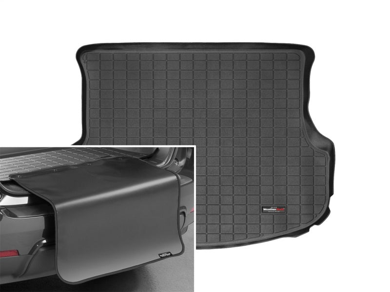 WeatherTech 11-13 Kia Sorento (5-Passenger Models Only) Cargo Liner w/Bumper Protector - Black
