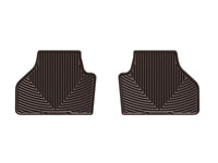 WeatherTech 2011+ BMW X3 Rear Rubber Mats - Cocoa
