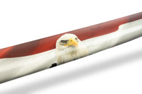 Husky Liners 17-24 Nissan Titan Hood Shield - American Flag w/ Eagle