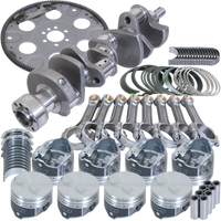 Eagle Chevy 305 1Pc 3.480in Crank 5.700in I-Beam Rods 3.776in Pistons 153 Tooth FP Balanced Assembly