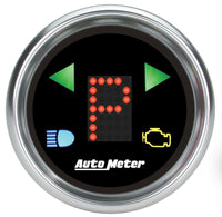 Autometer Phantom 2-1/16in (P/R/N/D/L/OD/O/5/4/3/2/1) Digital Gear Position Gauge