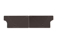WeatherTech 21-22 Toyota Sienna Rear Rubber Mats - Cocoa