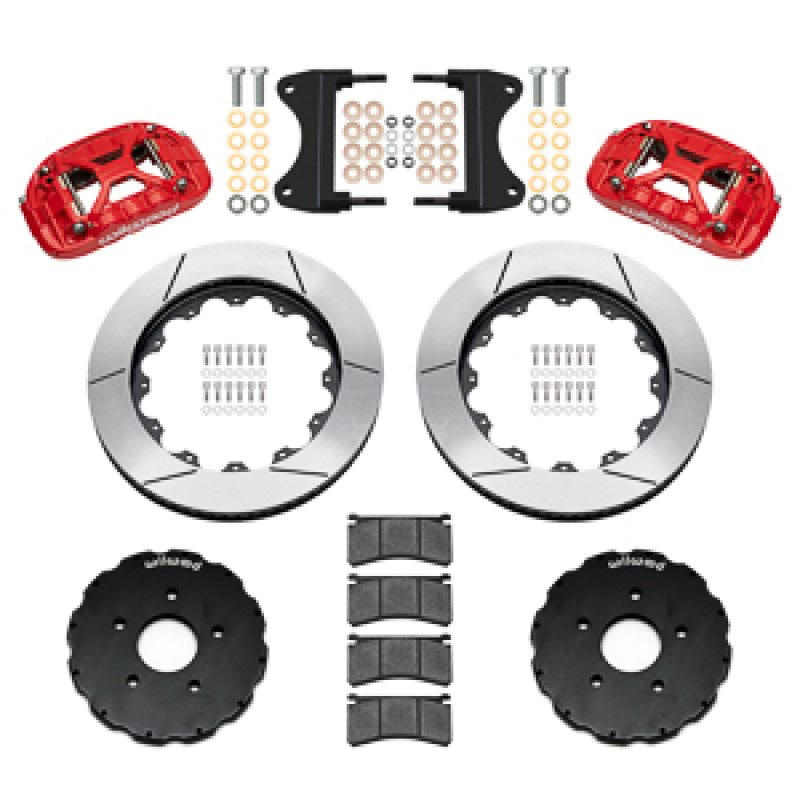 Wilwood 14-19 Chevrolet Corvette C7 Forged XRS6R Front BBK - 14.00 Rotor - Red