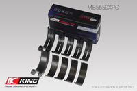 King Engine Bearings Ford 370/ 429/ 460 16V OHV (Size .001) pMaxKote Coated Main Bearing Set