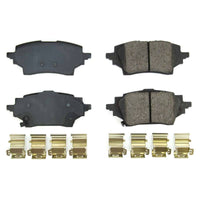 Power Stop 19-21 Toyota C-HR Rear Z17 Evo Ceramic Brake Pads w/Hardware