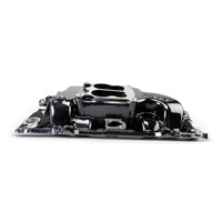 Edelbrock 65-90 BB Chevy Oval Port Heads Performer 2-O Manifold - Black Plasma