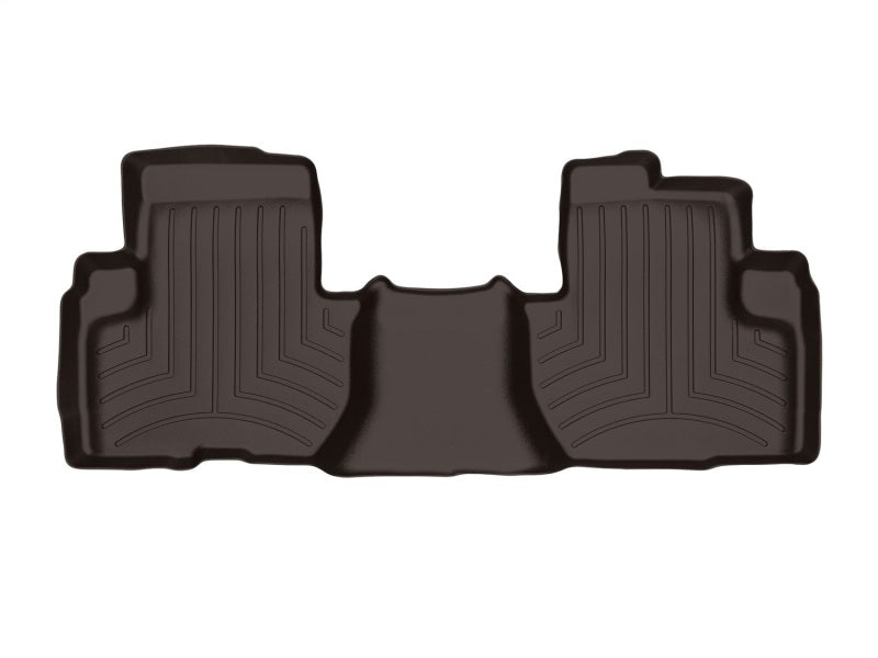 WeatherTech 2018+ Mitsubishi Outlander Rear FloorLiner - Cocoa (PHEV Plug-In Hybrid)
