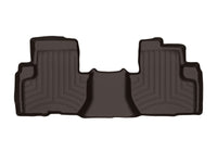 WeatherTech 2018+ Mitsubishi Outlander Rear FloorLiner - Cocoa (PHEV Plug-In Hybrid)