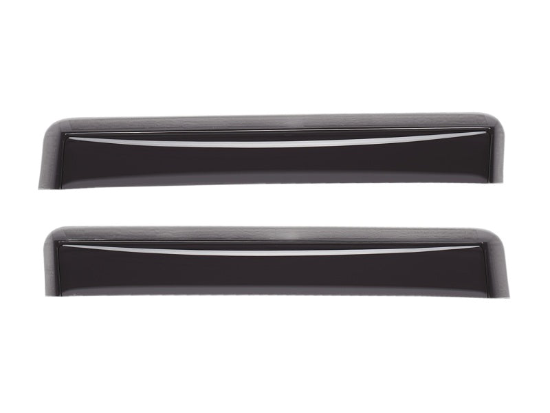WeatherTech 2017 + Honda CR-V Rear Side Window Deflectors - Dark Smoke