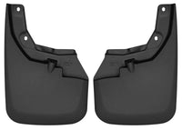 Husky Liners 16-22 Toyota Tacoma w/ OE Fender Flares Custom Molded Front Mud Guards - Black