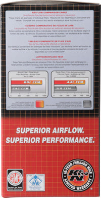 K&N Custom Oval Race Filter 5-1/8in FLG / 9in OD x 3-3/8in HW/VENT