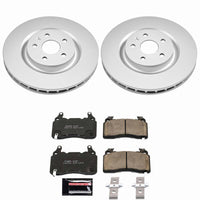 Power Stop 10-15 Chevrolet Camaro Front Z23 Coated Brake Kit