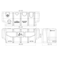 Titan Fuel Tanks Universal 100 Gallon In-Bed Transfer Tank
