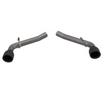 QTP 2010-2013 Chevrolet Camaro SS QTP Eliminator Axle Back Black Tips