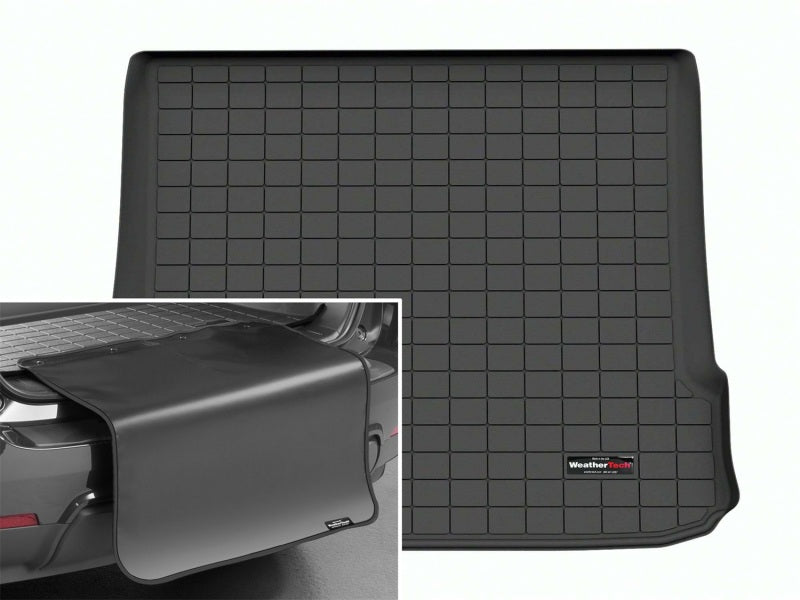 WeatherTech 2023 Mercedes-Benz EQE SUV Cargo Liner w/Bumper Protector - Black