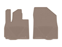 WeatherTech 2026 Hyundai Palisade 1st Row Front All-Weather Floor Mats - Tan